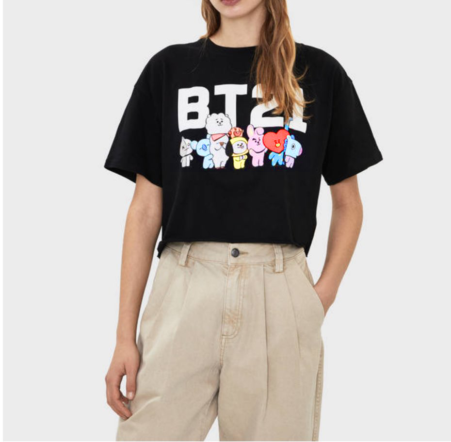 Футболка bt21 Sinsay